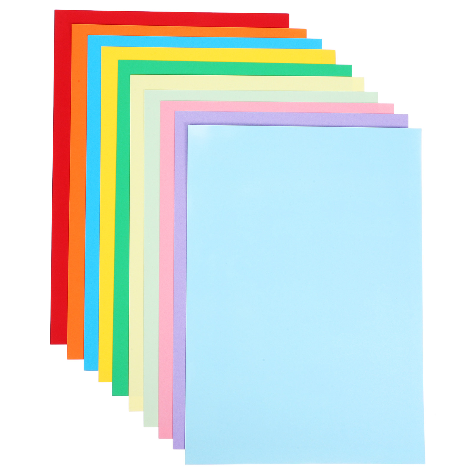Papercraft Supply Invitation - 50 Blatt dickes, farbiges Kartonpapier zum