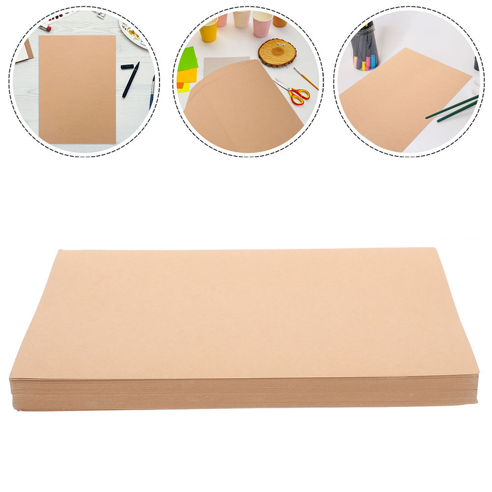 Papercraft Supply Invitation - 50 Stück braunes Kartonpapier, dickes Kraftpapier