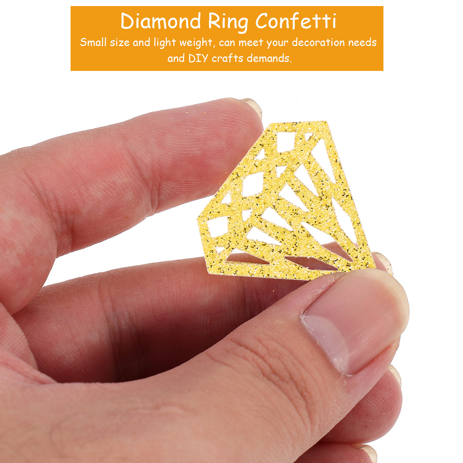 300 Stück Verlobungsring-Konfe – Papercraft Supply Confetti Bewertung und Preis