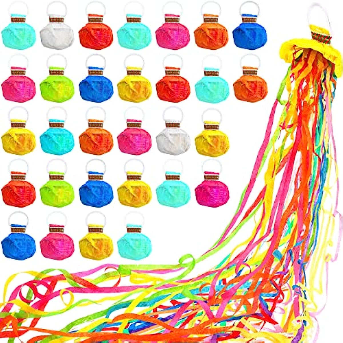 10 Stück Poppers Handwurf-Stre – Confetti Cannon Tube Bewertung und Preis