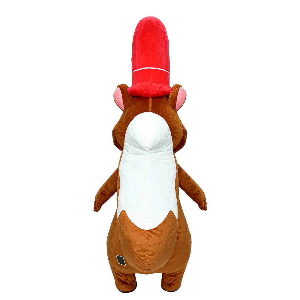 SAYGO Roter Eichhörnchen-Aufbl – Event Party Bewertung und Preis