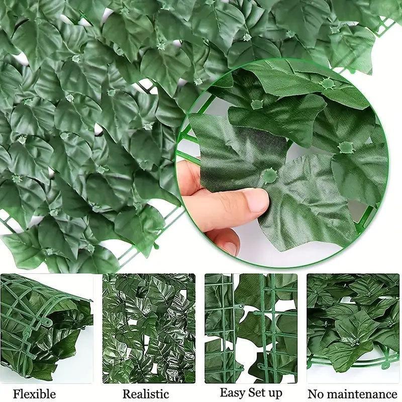 Künstliche Efeupflanzen-Zaunpa – Flower Wall Panel Bewertung und Preis