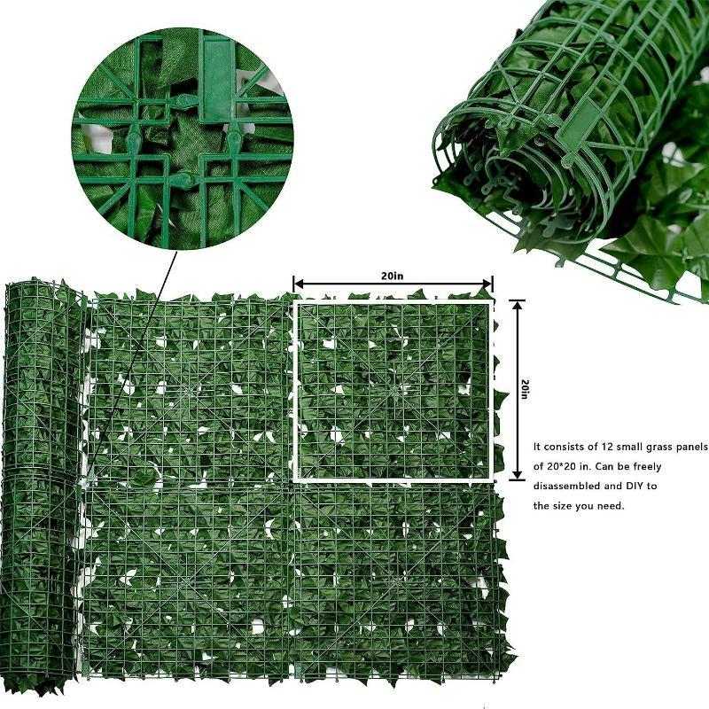 Künstliche Efeupflanzen-Zaunpa – Flower Wall Panel Bewertung und Preis