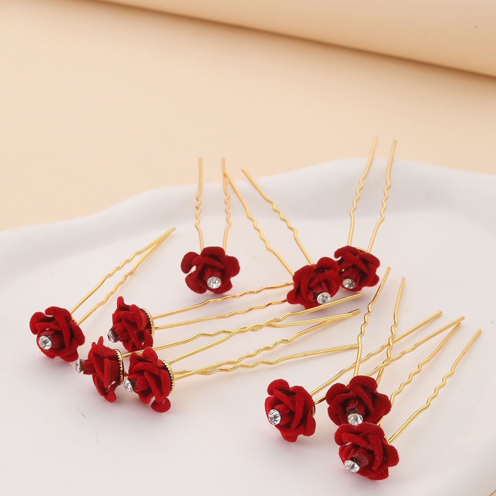 10 Stücke Rose Haarschmuck Hoc – Event Suppliers Bewertung und Preis
