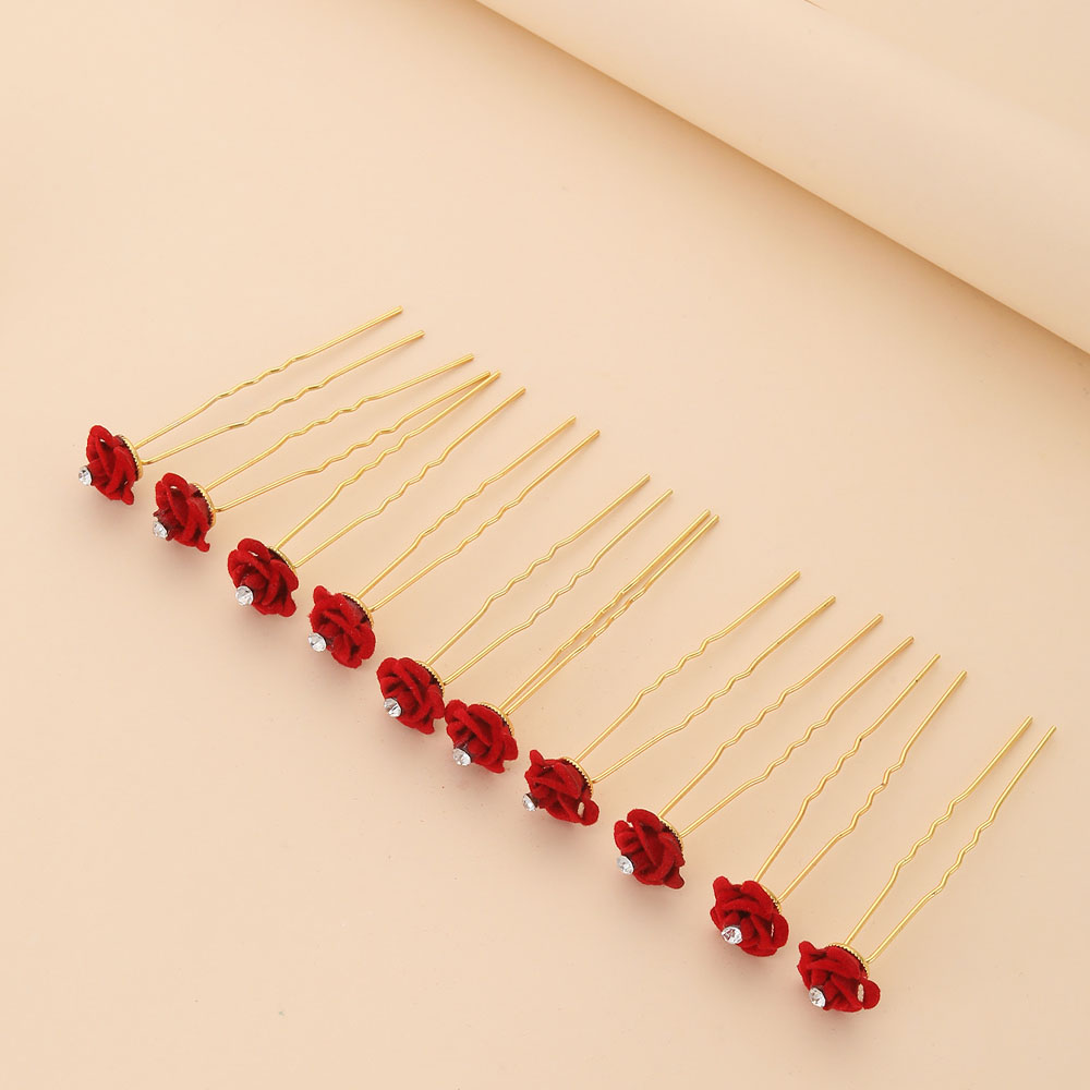 10 Stücke Rose Haarschmuck Hoc – Event Suppliers Bewertung und Preis
