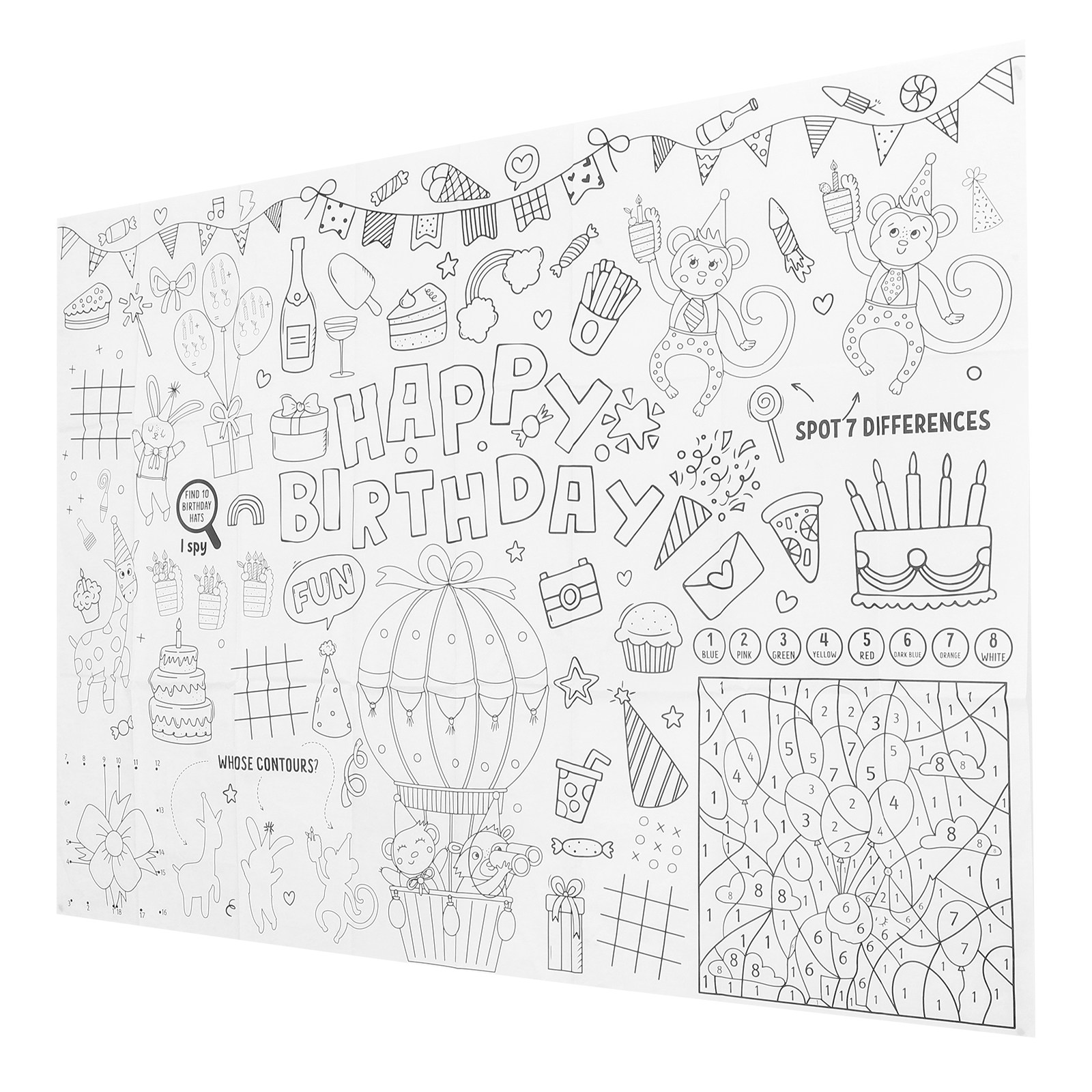 Tischdecke für Geburtstagsfeie – Table Cloth Disposable Bewertung und Preis