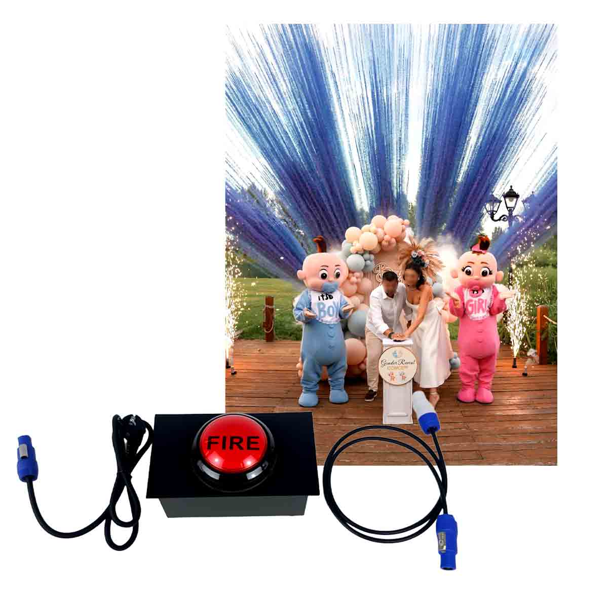 Spezialeffekt Roter Druckknopf – Confetti Cannon Tube Bewertung und Preis