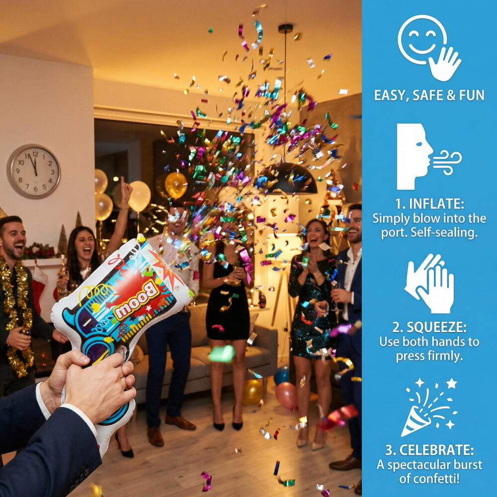 10 Stück Aufblasbare Geschenk- – Confetti Cannon Tube Bewertung und Preis