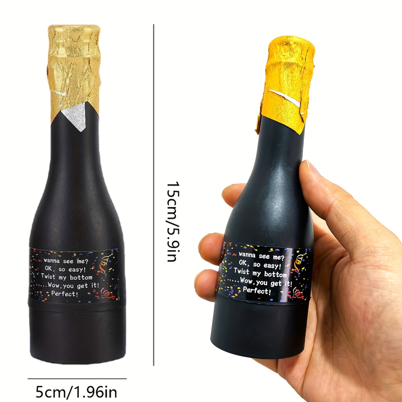 6/12 Stück Konfetti-Werfer, Ko – Confetti Cannon Tube Bewertung und Preis