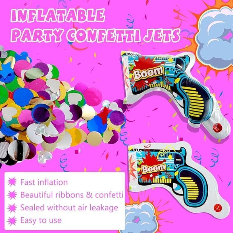 10 Stück Aufblasbare Konfetti- – Confetti Cannon Tube Bewertung und Preis