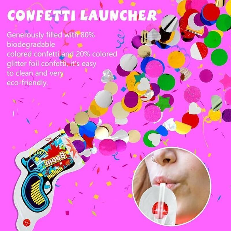 10 Stück Aufblasbare Konfetti- – Confetti Cannon Tube Bewertung und Preis